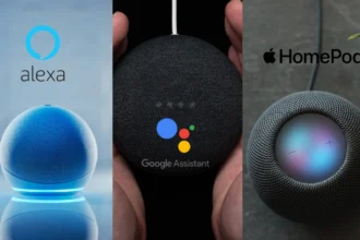 Alexa, Google Assistant, Siri