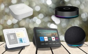 Vários modelos de hubs de automação residencial