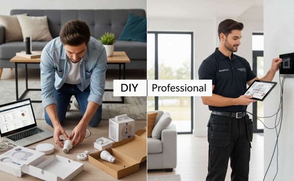 Automação Residencial DIY ou Profissional: Qual Sistema Escolher? Exemplo de Automação Residencial DIY ou Profissional