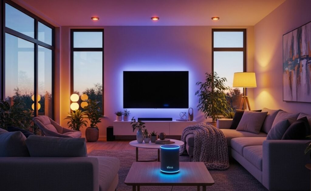 Quanto custa automatizar uma casa em 2025 – iluminação inteligente com Alexa e lâmpadas smart