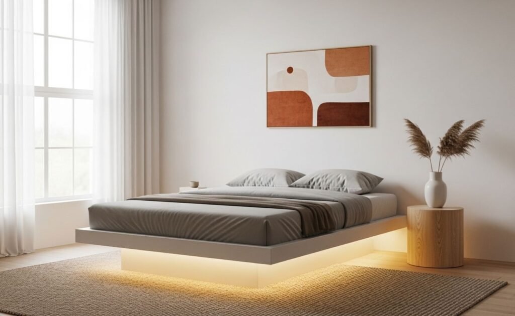 Iluminação Inteligente por Ambientes: 12 Ideias para Transformar Sua Casa (2025) Iluminação Inteligente por Ambientes no Quarto