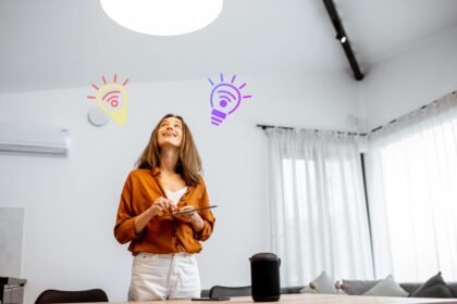 Como Reduzir a Conta de Luz do Escritório em até 40% com Automação Inteligente (Guia Prático 2025) Automação no escritório com economia de energia