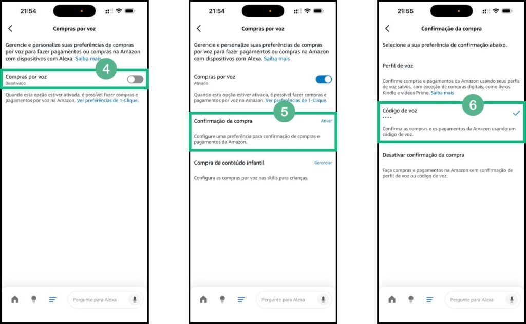 Como desativar compras na Alexa usando PIN de segurança