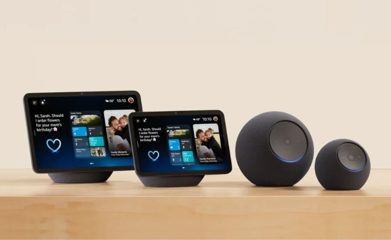 novos dispositivos echo lançamento Amazon