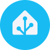 home assistant logo marca